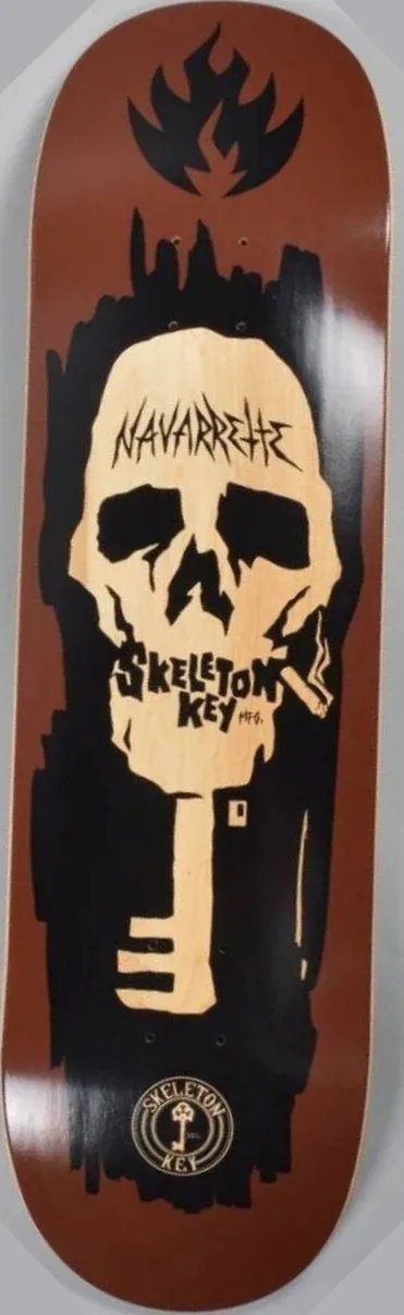 Black Label Navarrette Skeleton Key Custom deck