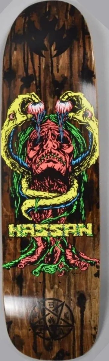 Black Label Omar Hassan Blood+Guts 2 Custom deck