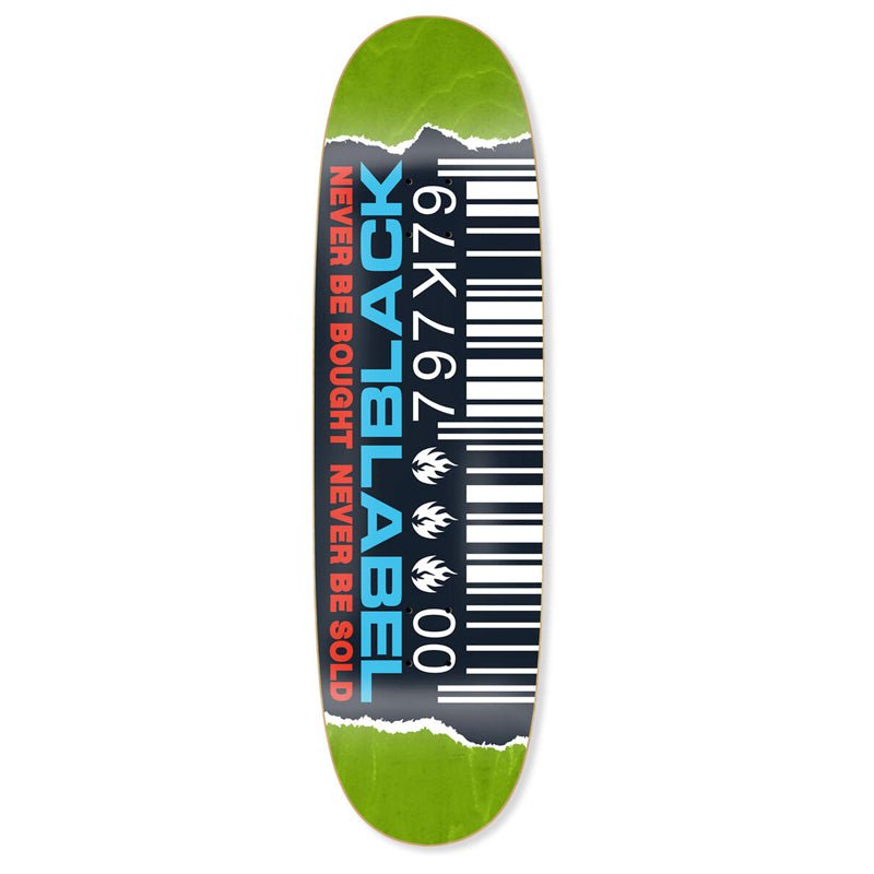 Black Label Ripped Barcode Egg deck