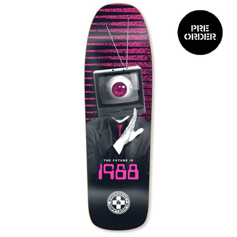 Black Label The Future is 1988 Bail Gun Shape Pink deck