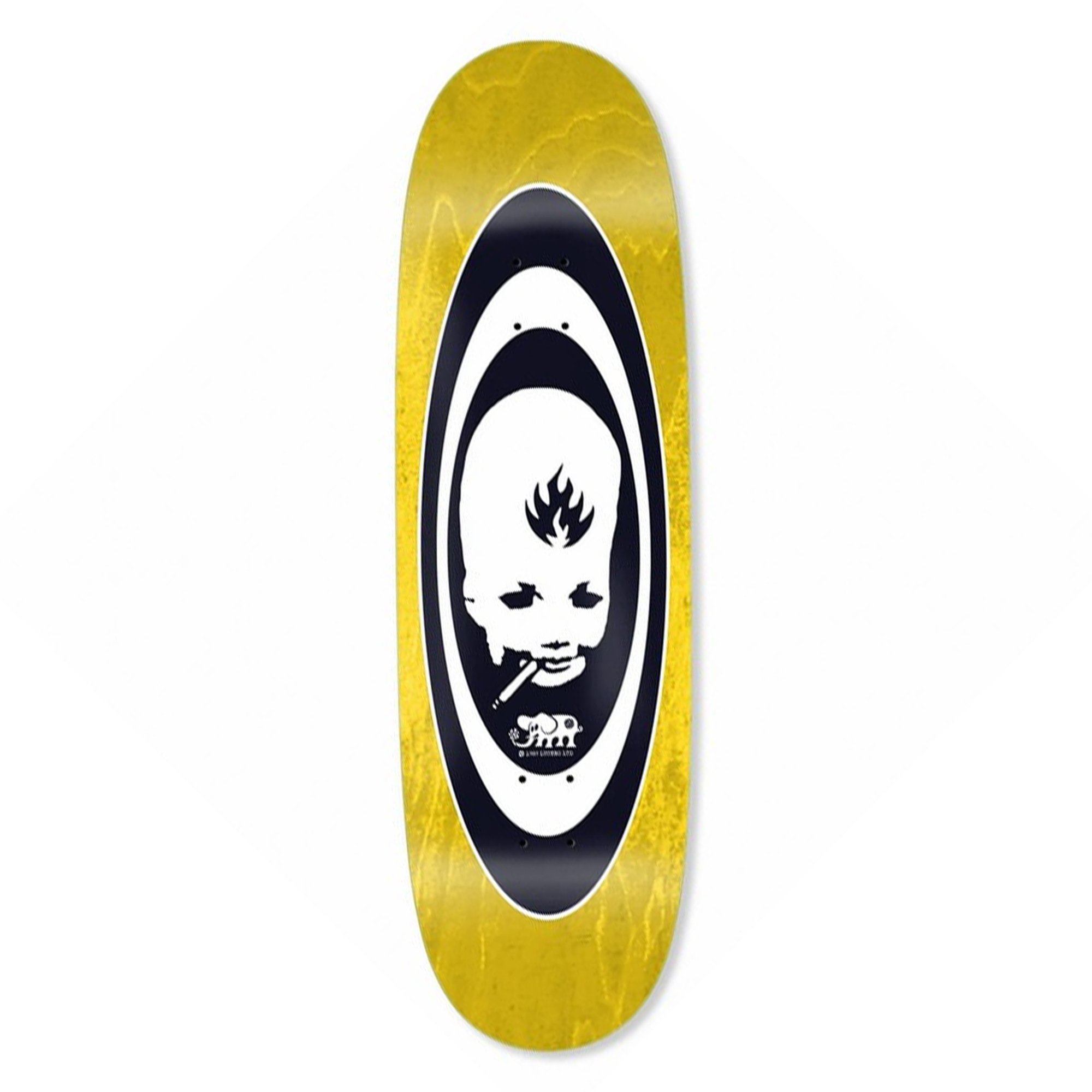 Black Label Thumbhead Oval - Egg deck