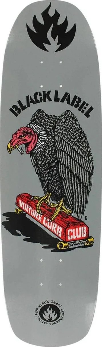 Black Label Vulture Curb Club Grey deck