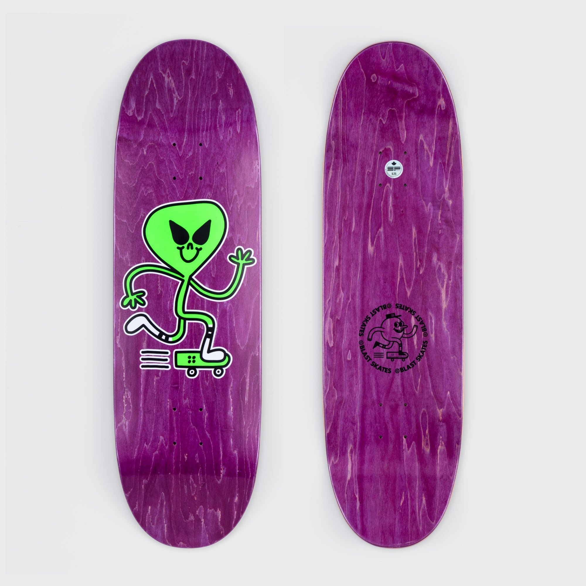 Blast Alien Mascot (Football Shape) deck