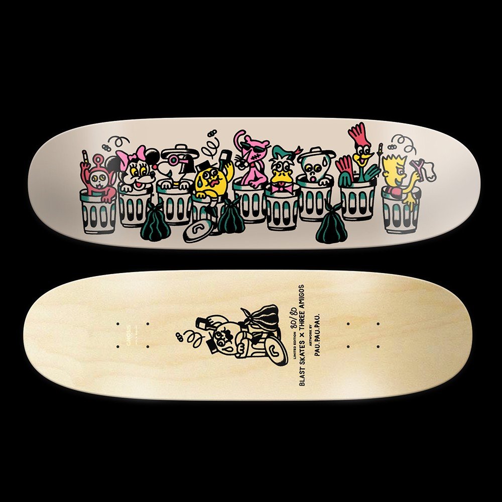 Blast Blast x Three Amigos deck