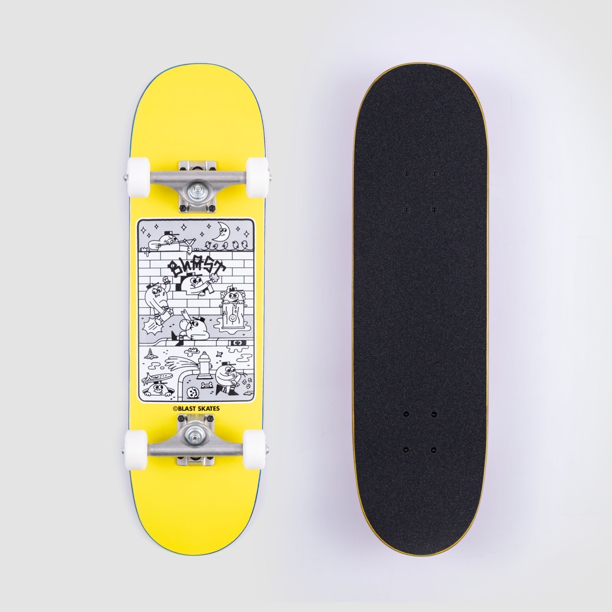 Blast Colour Me In Popsicle deck