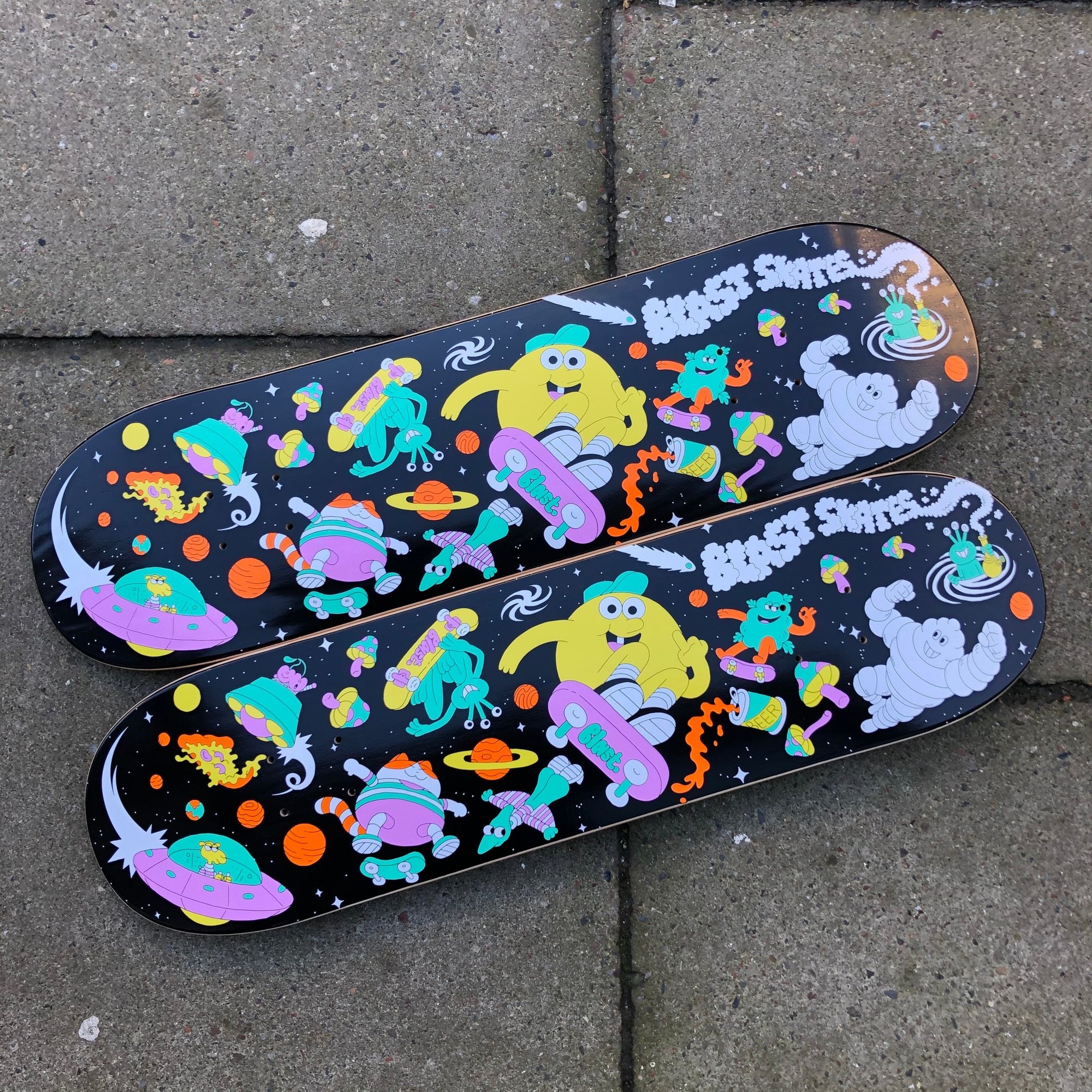 Blast Space Junk deck