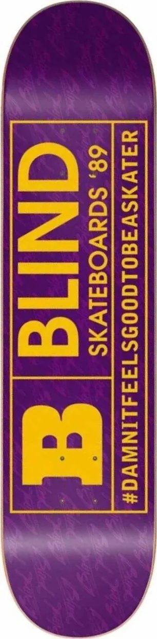 Blind Rated B Purple/Yellow deck