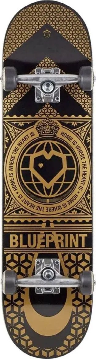 Blueprint Home Heart (Black/Gold) deck
