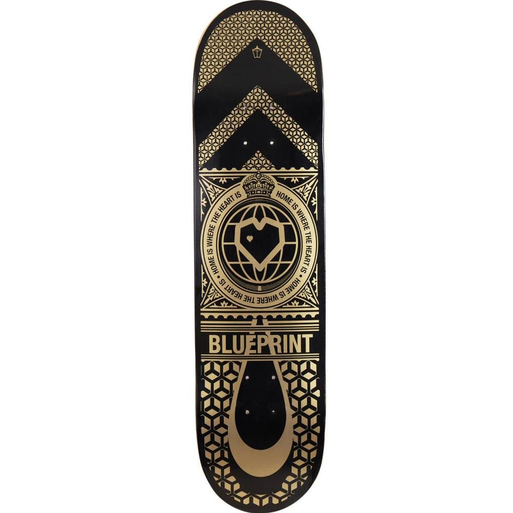 Blueprint Home Heart (Black Gold) deck