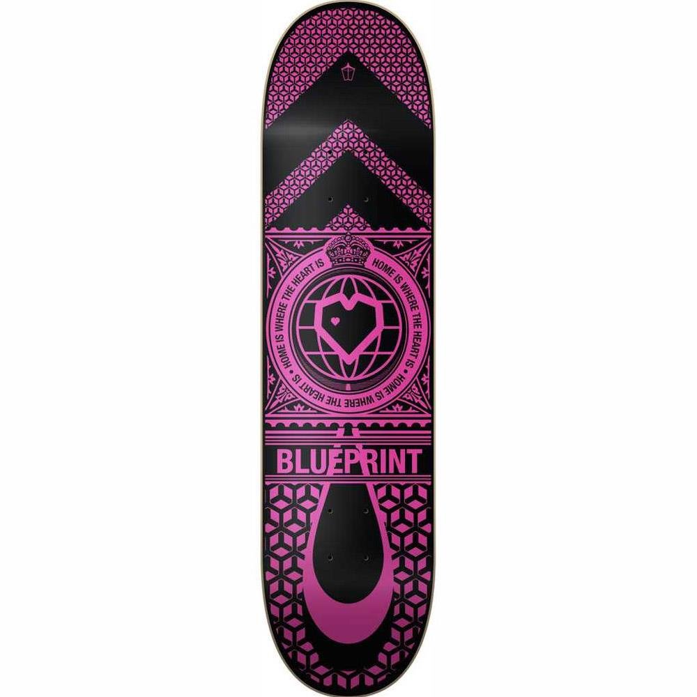 Blueprint Home Heart (Black Pink) deck