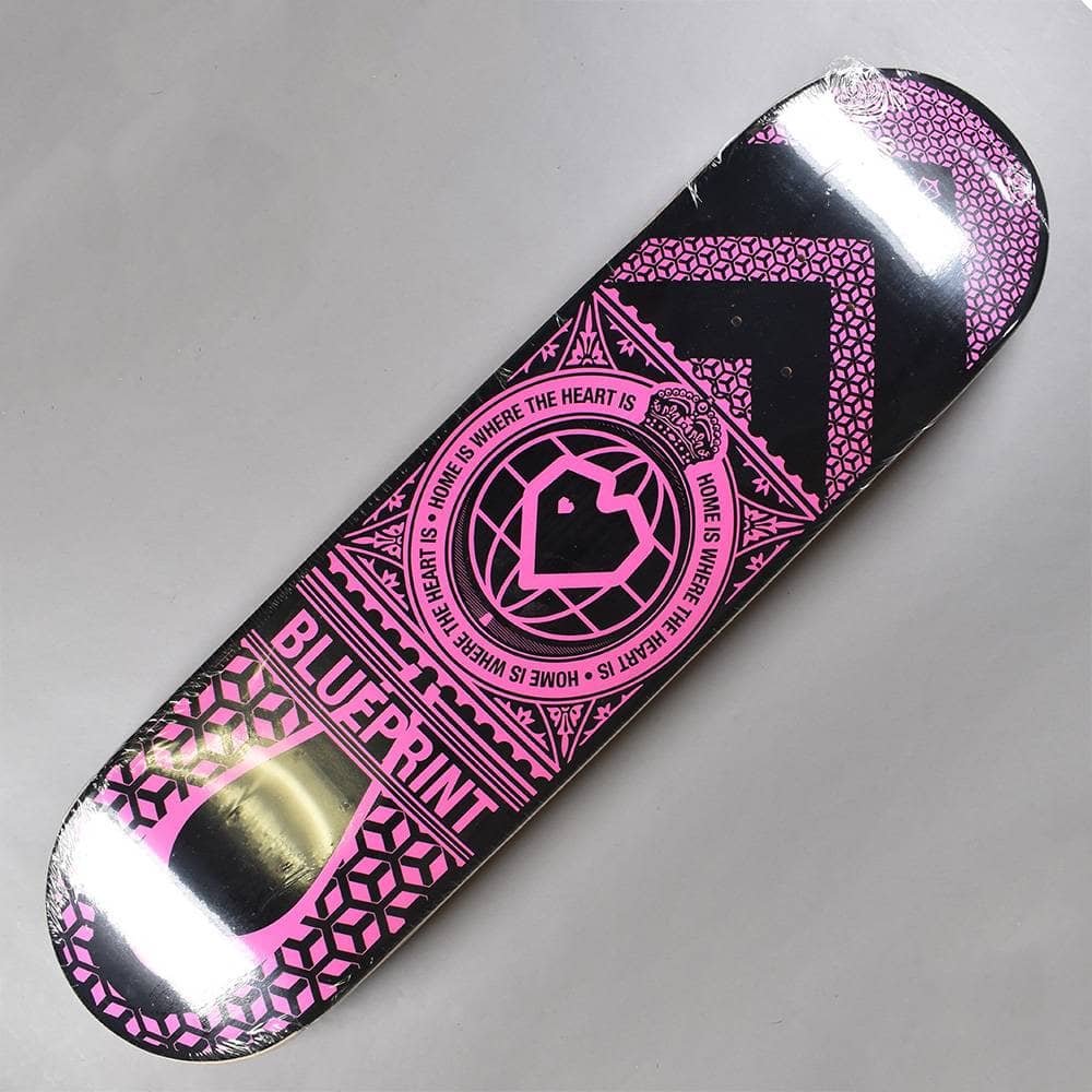 Blueprint Home Heart (Black/Pink) deck
