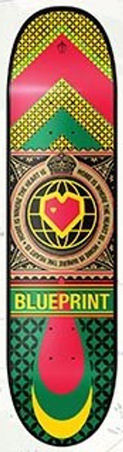Blueprint Home Heart – Team 7.875" deck
