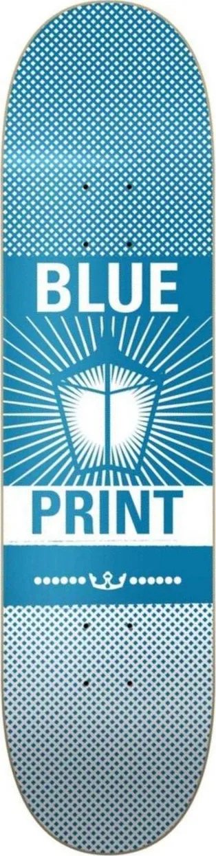 Blueprint Pachinko (Blue/White) deck