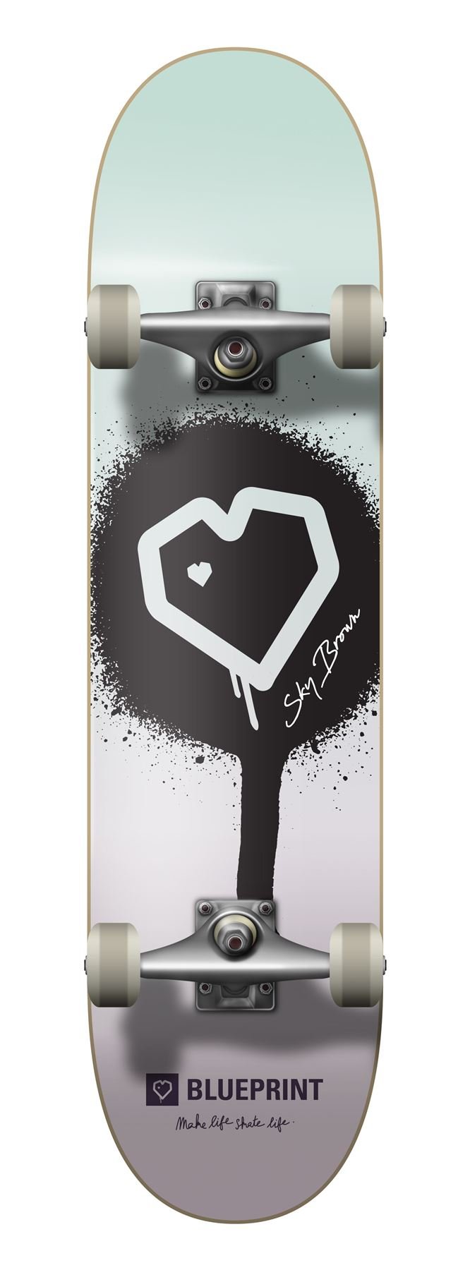 Blueprint Sky x MLSL Collab Guest Pastel (Fade) deck