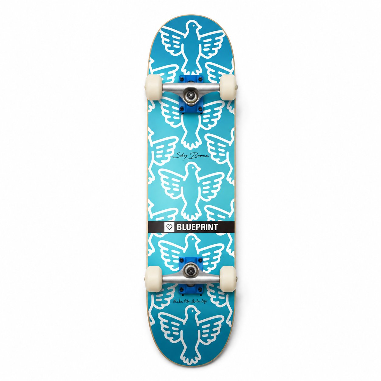 Blueprint SkyBrown x MLSL Collab Bird Blue Custom deck