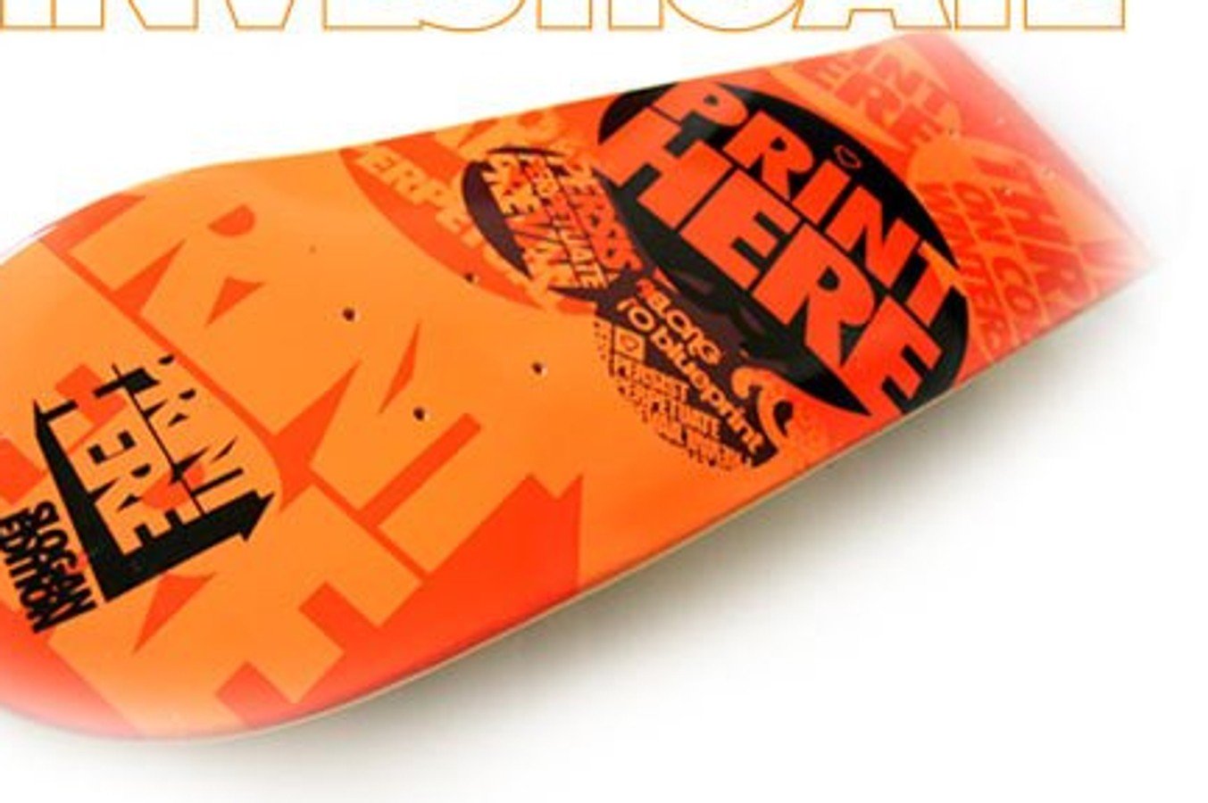 Blueprint Slogan – Print Here deck