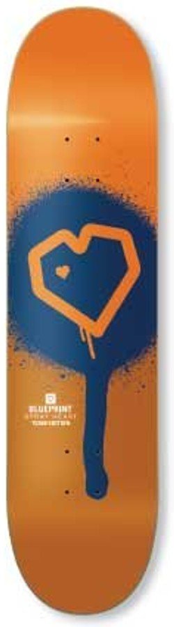 Blueprint Spray Heart 2011 – Muddy Orange deck