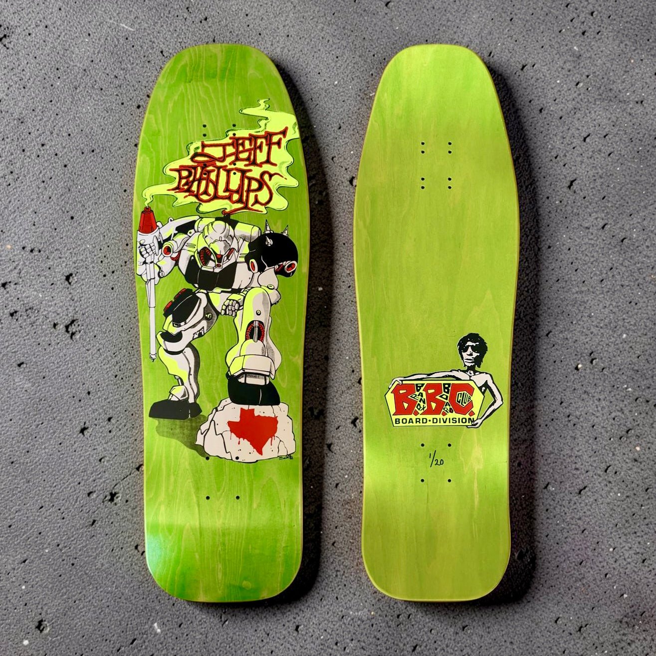 Brand-X Jeff Phillips BBC Gundam deck