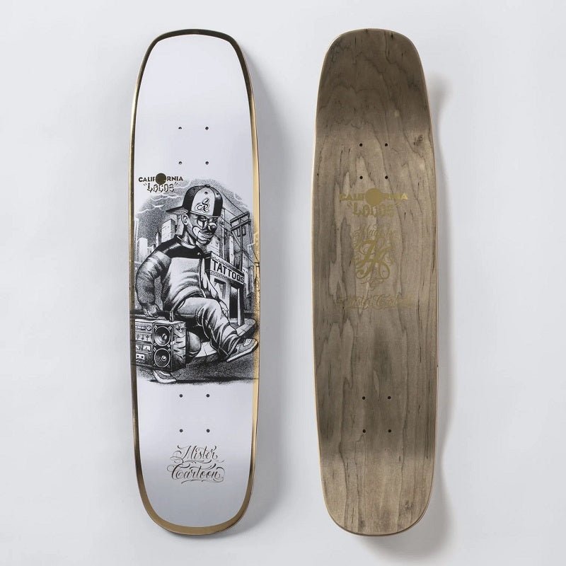 California Locos Mister Cartoon Beat Box Street deck