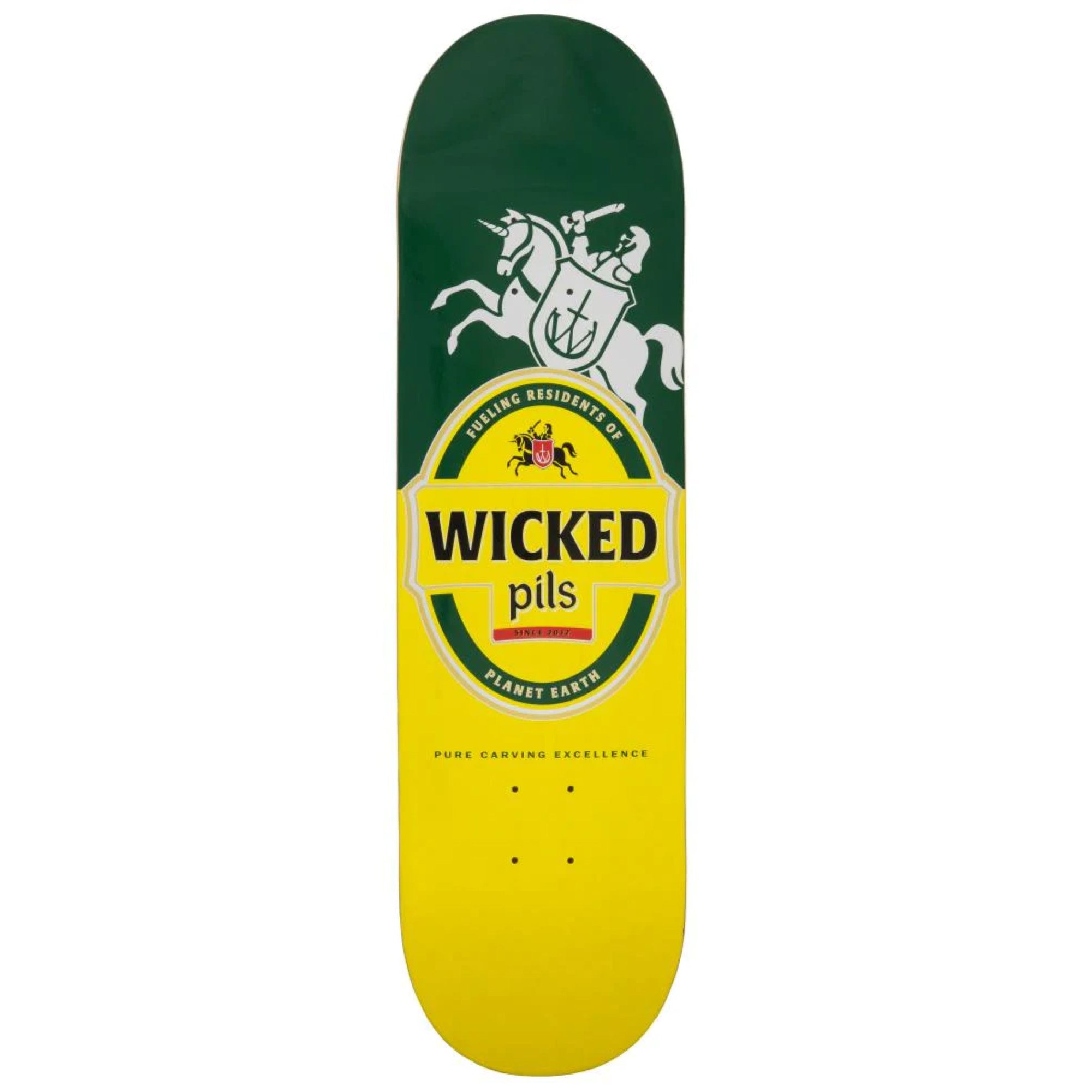 Carve Wicked Team Can Pils deck