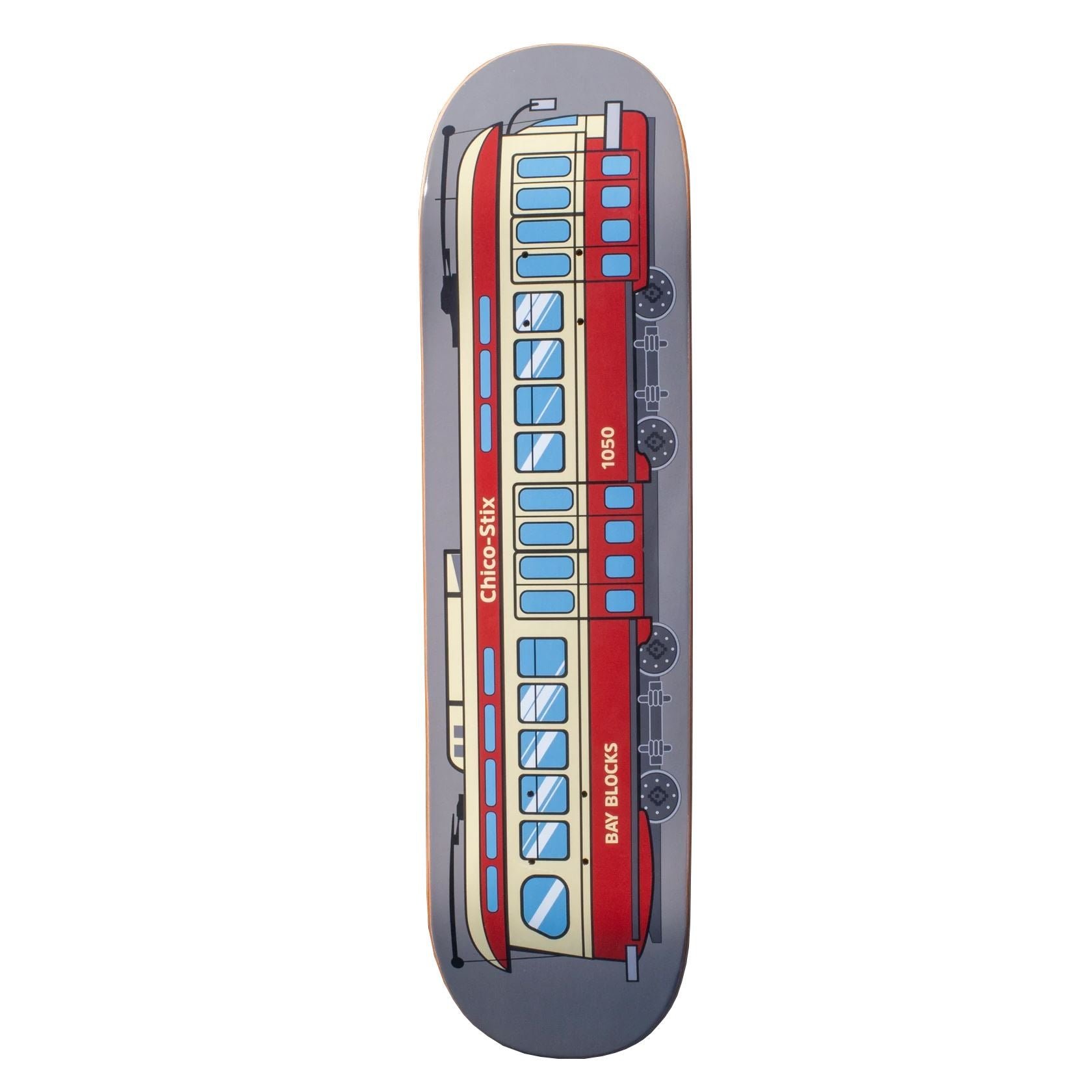Chico Stix Bay Block SF Trolley deck