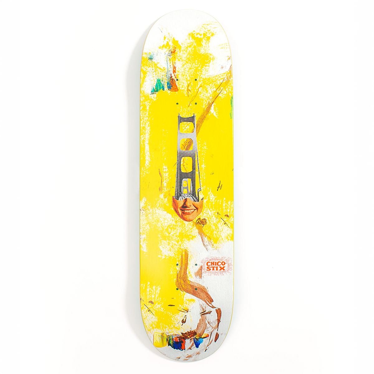 Chico Stix SF Smile Popsicle deck