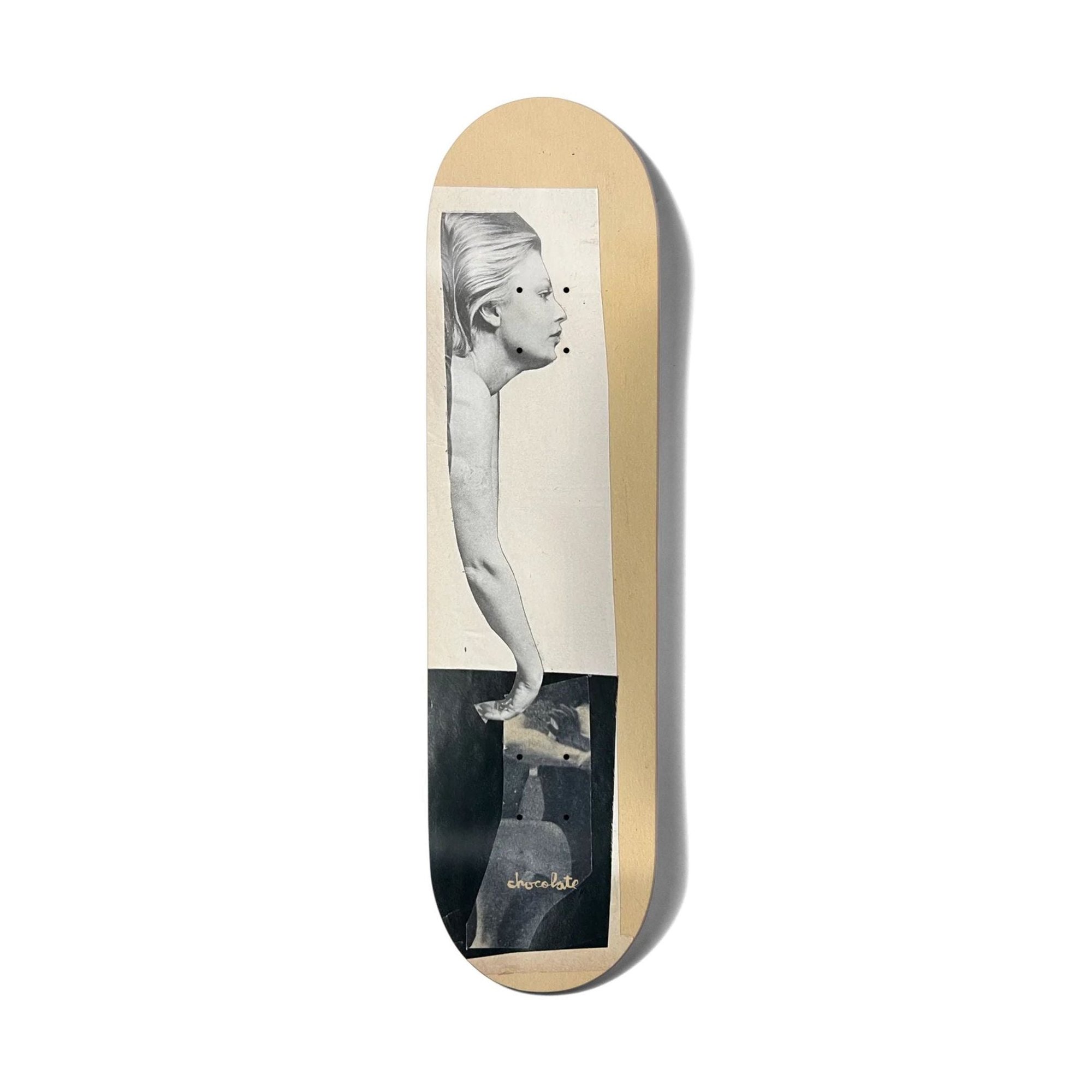 Chocolate Drucollage Faces Kenny Anderson deck