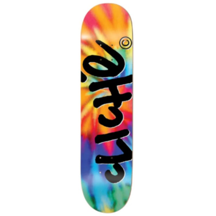 Cliché Handwritten Invert (Tie Dye) deck