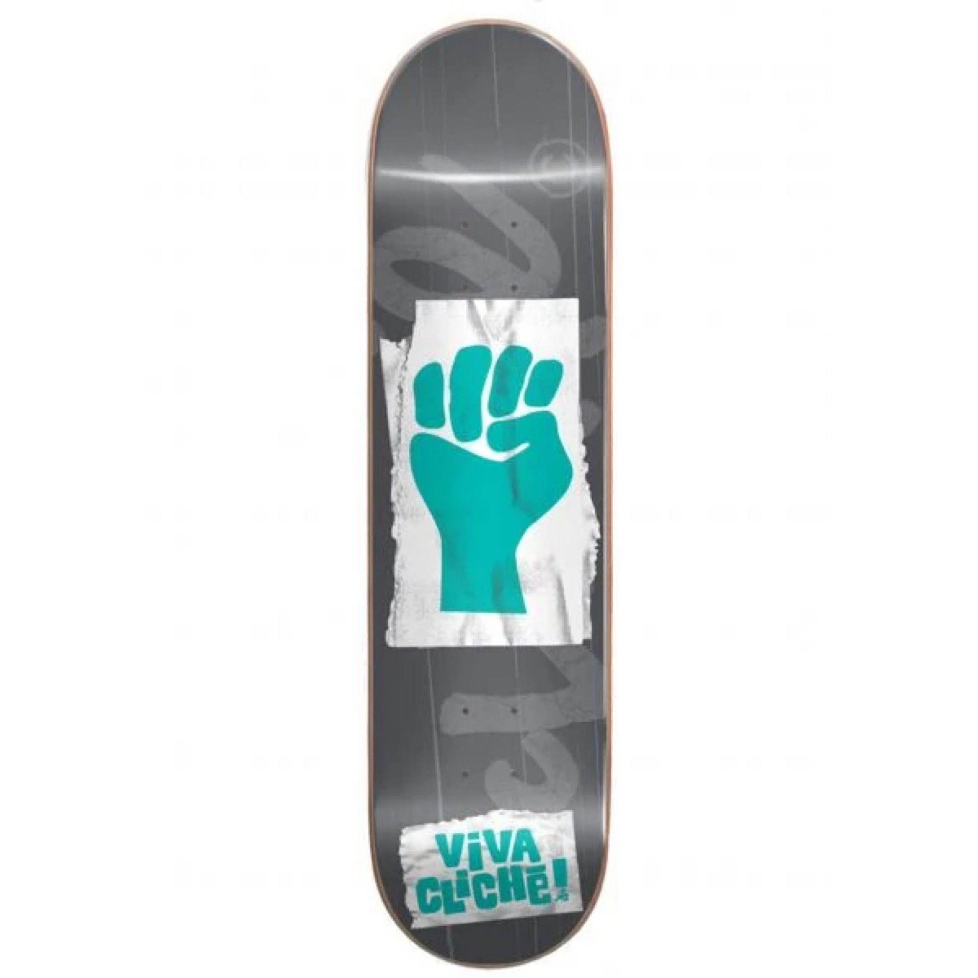 Cliché Viva Cliche RHM (Teal/Grey) deck