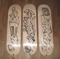 Clown Adam Neate Hand-Drawn deck