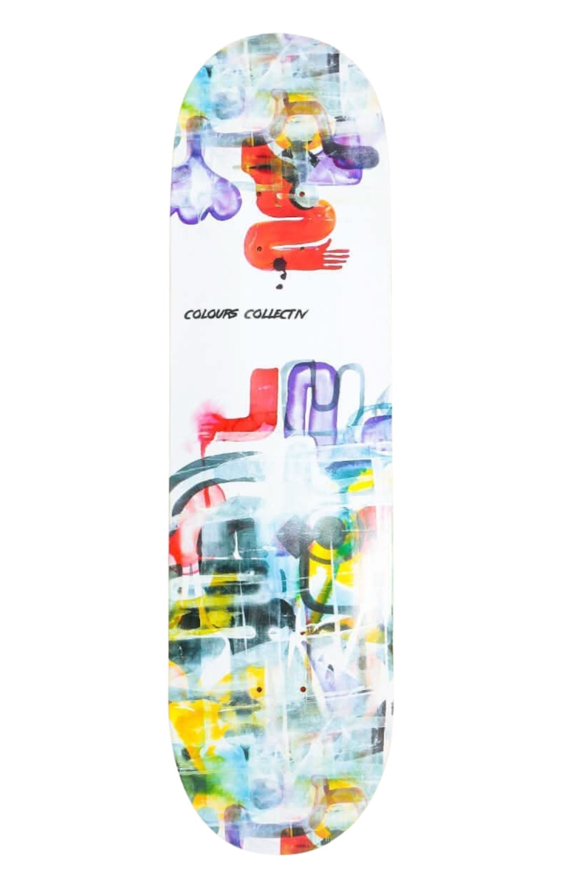 Colours Collectiv Will Barras Grunge Logo deck