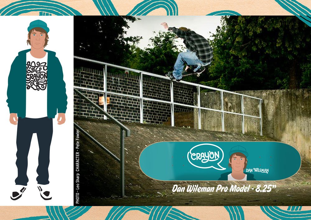 Crayon Dan Wileman Pro Model deck
