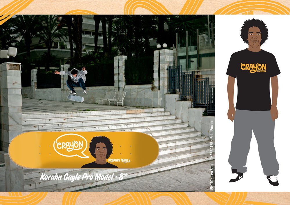 Crayon Korahn Gayle Pro Model deck
