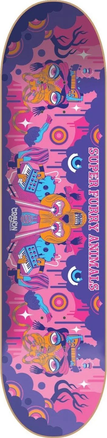 Crayon Super Furry Animals deck deck