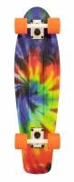 D Street Cruiser Tie Dye 23 deck