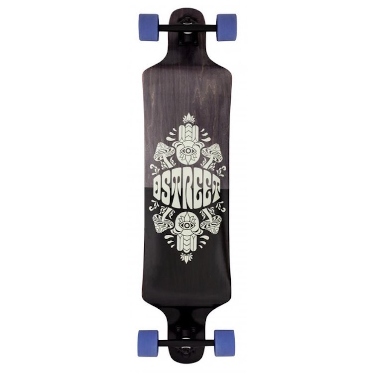 D Street Drop Down Tripout Longboard deck