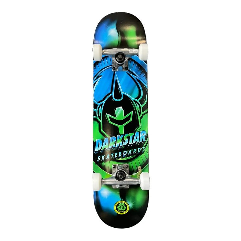Darkstar Anodize Lime/Blue Mid deck