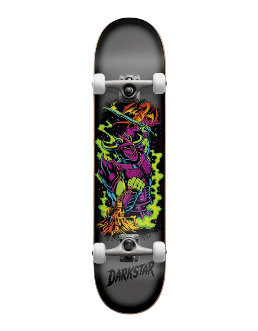 Darkstar Blacklight FP Charcoal/Silver deck
