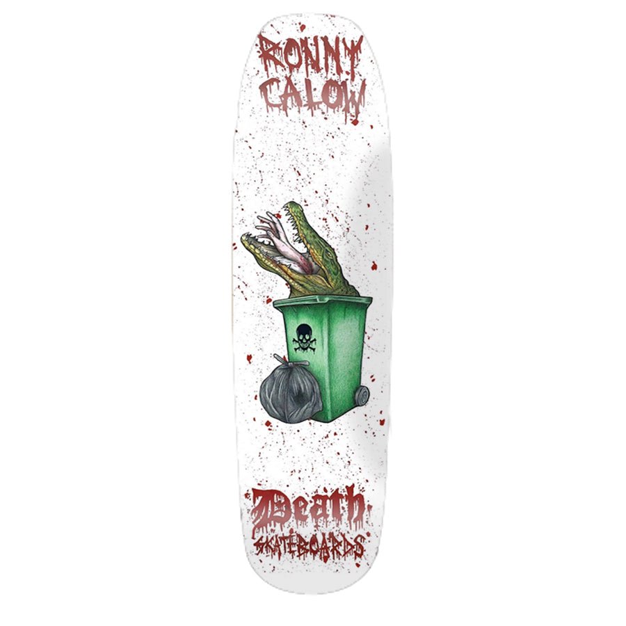 Death Skateboards Calow Croc (Pool Shape) deck