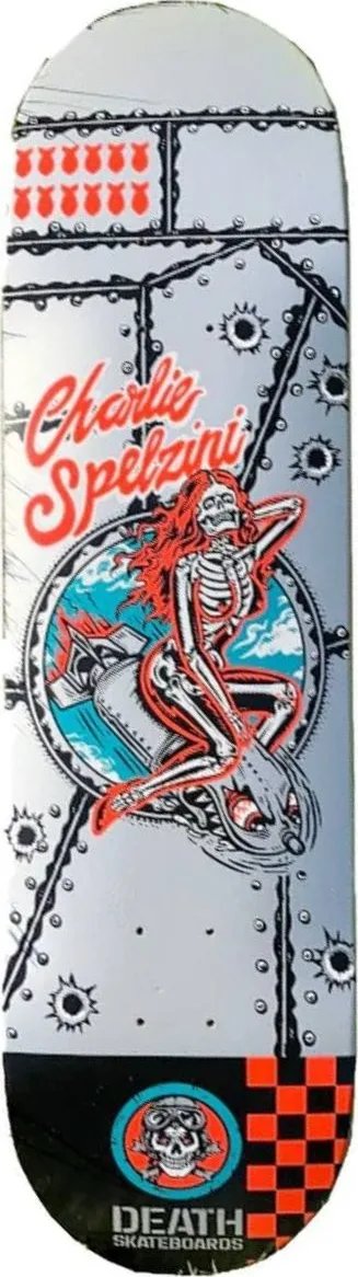 Death Skateboards Charlie Spelzini From Aove deck