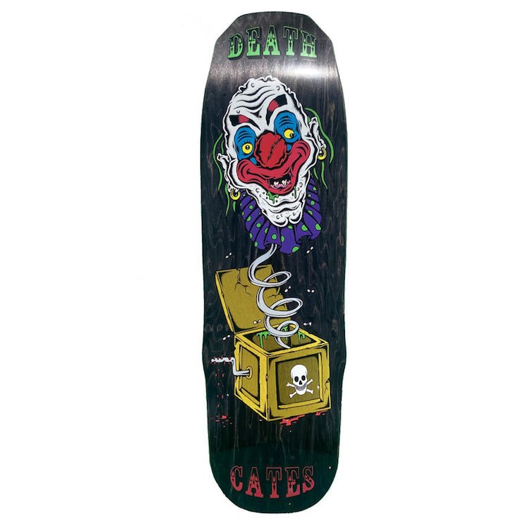 Death Skateboards Dan Cates Jack In The Box Notch Pool Shape deck