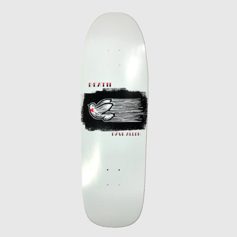 Death Skateboards Dave Allen Peace & Dove Pool Shaped deck