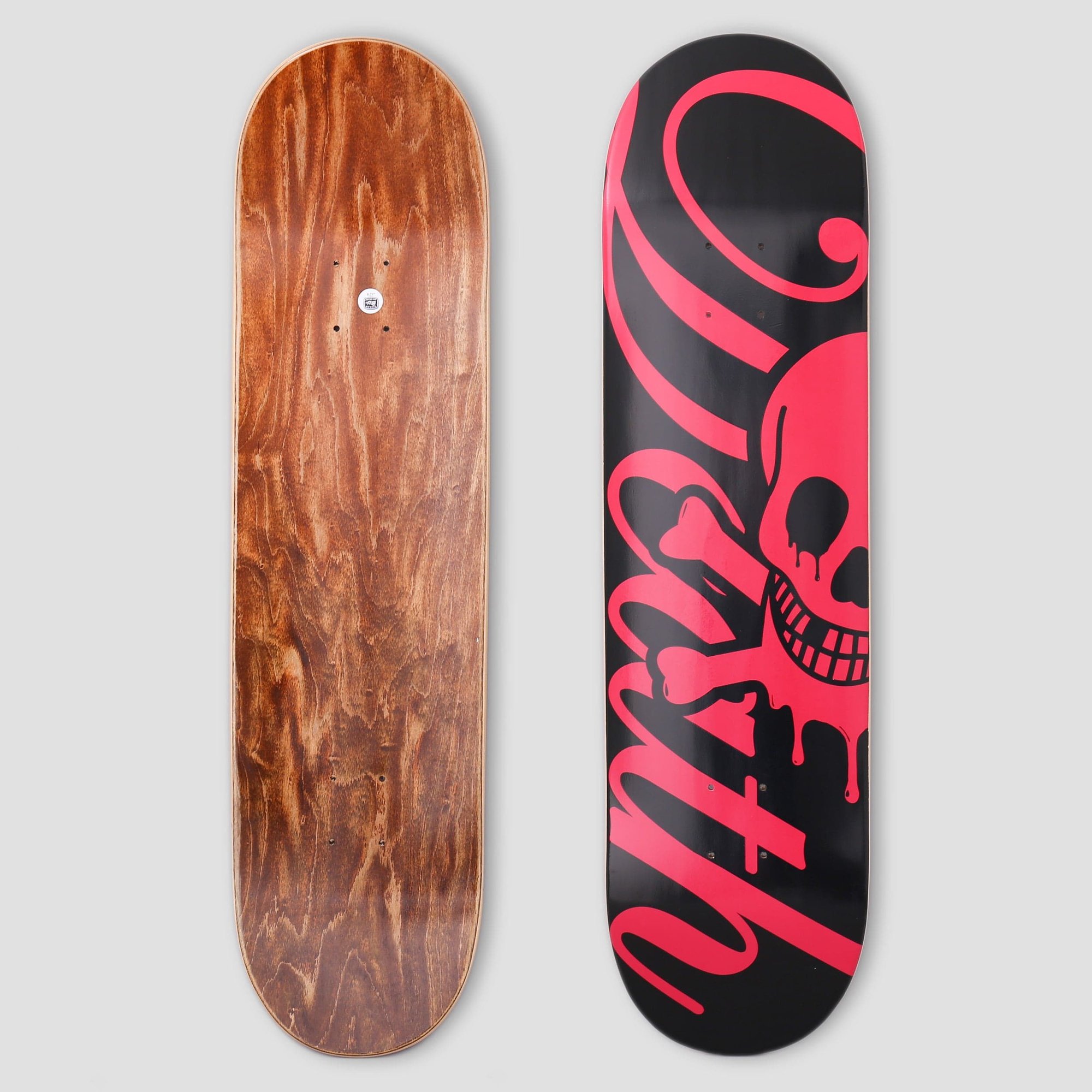Death Skateboards Death Script (Black / Pink) deck