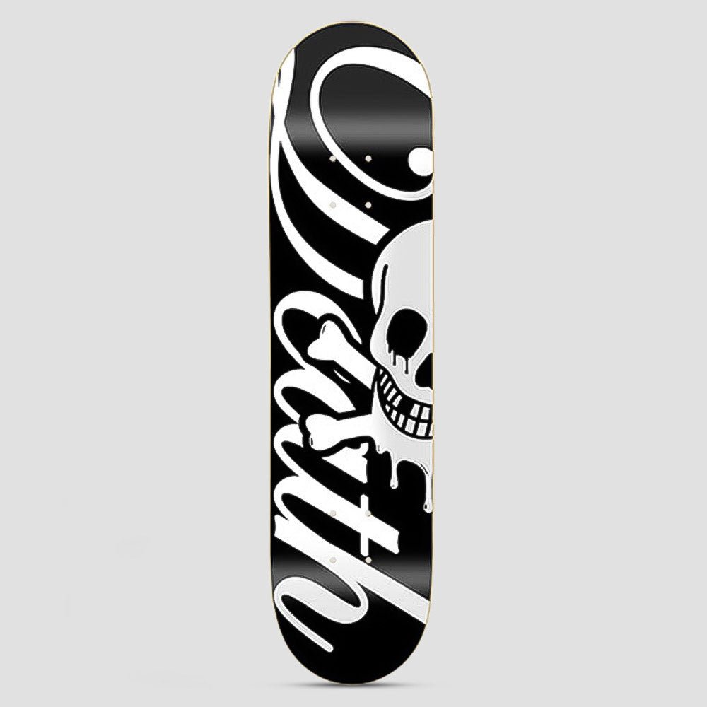 Death Skateboards Death Script (Black / White) deck