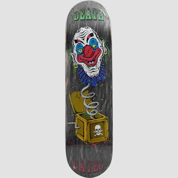 Death Skateboards Jack in the Box Dan Cates deck