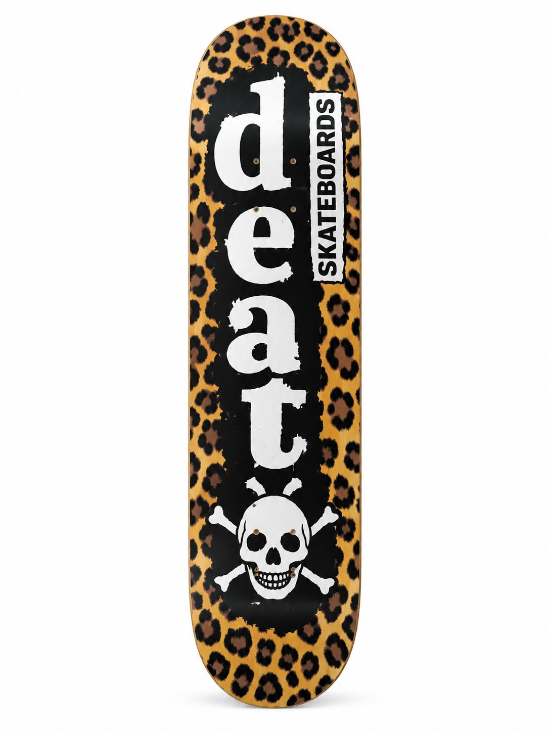 Death Skateboards Leopard Print deck