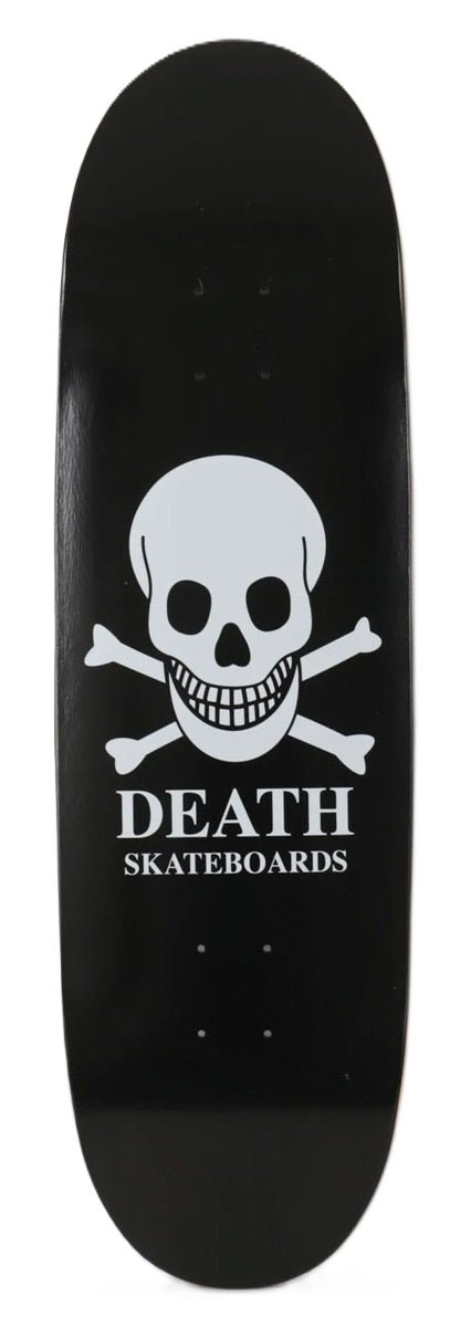 Death Skateboards OG Black Skull Lozange Shaped deck