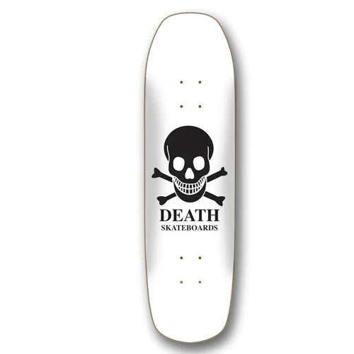 Death Skateboards OG Skull Square Nose Pool (White) deck