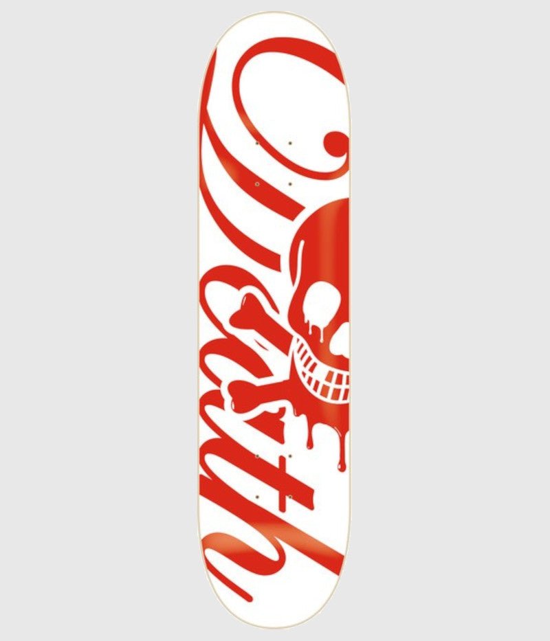 Death Skateboards Script Life Popsicle 2 (White/Red) deck