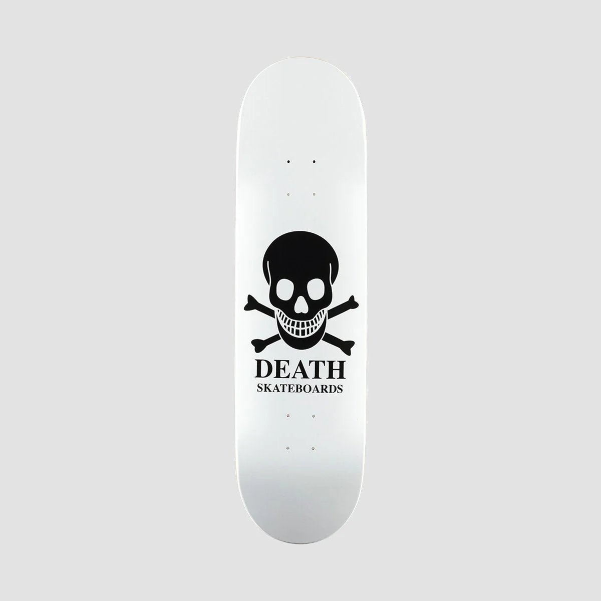 Death Skateboards WHITE OG SKULL (Sizes in listing) deck